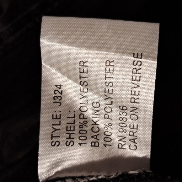 Port Authority men's size XL gray jacket, fleece backed fabric vguc - Picture 6 of 6